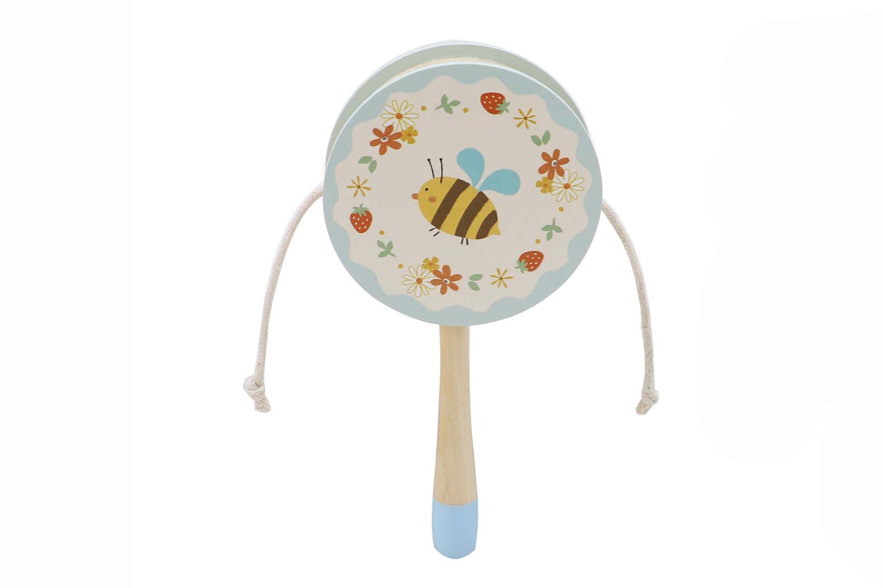 WOODEN BEE TWIST DRUM - Bamboo Sprout